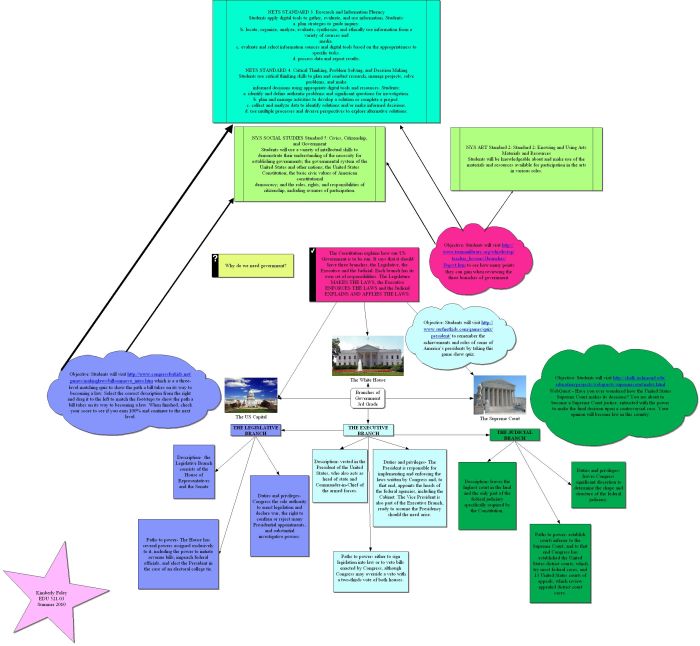 Branches of government graphic organizer