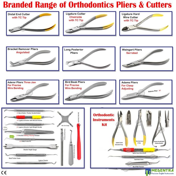 Dental instruments orthodontic assistant tools ortho choose board dentistry