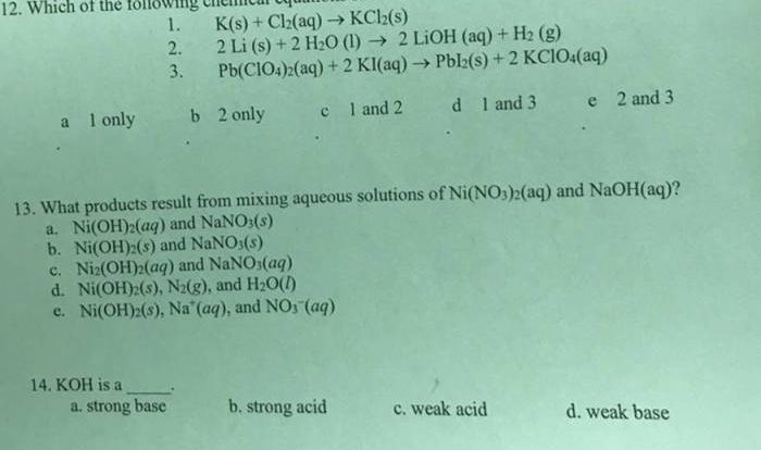 All of the following compounds are soluble in water except